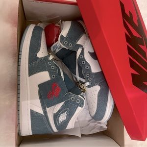 Nike Wmns Air Jordan 1 High OG Denim. They're brand new, haven't been worn